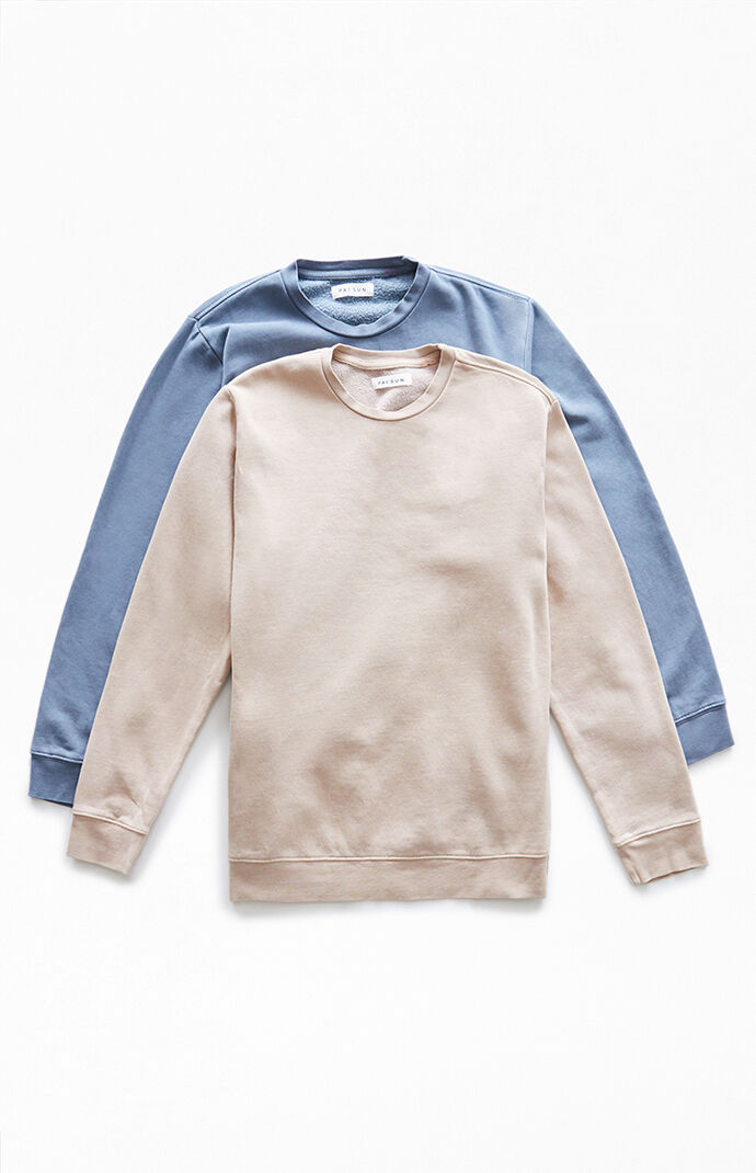 2 Pack Crew Neck Sweatshirt
