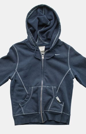 2000s Nike Black Full Zip Hoodie image number 3