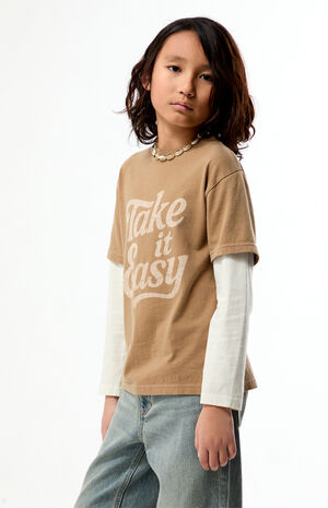 Take It Easy 2fer Long Sleeve T-Shirt image number 4