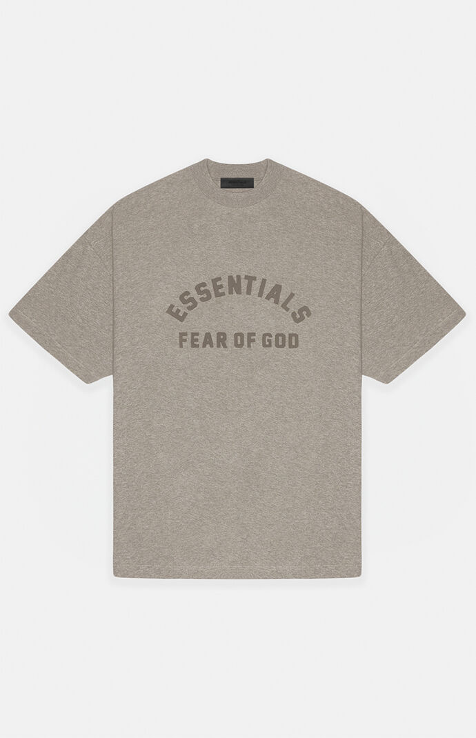 【FOG Essentials】☆Tシャツ☆Heather Grey Heavy T-Shirt Fear of God Essentials Heather Grey Heavy T-Shirt | PacSun