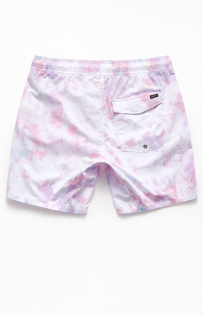 Tie-Dyed Manic 17" Swim Trunks