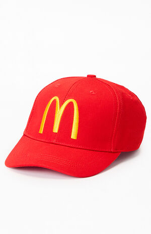 Red Big Logo Snapback Hat image number 7