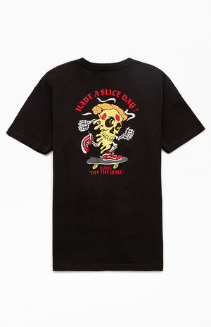 Kids Pizza Skull T-Shirt image number 1
