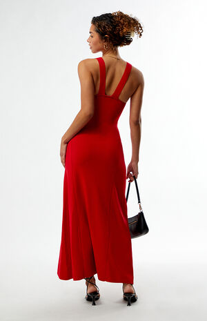 Scoop Neck Midi Dress image number 4