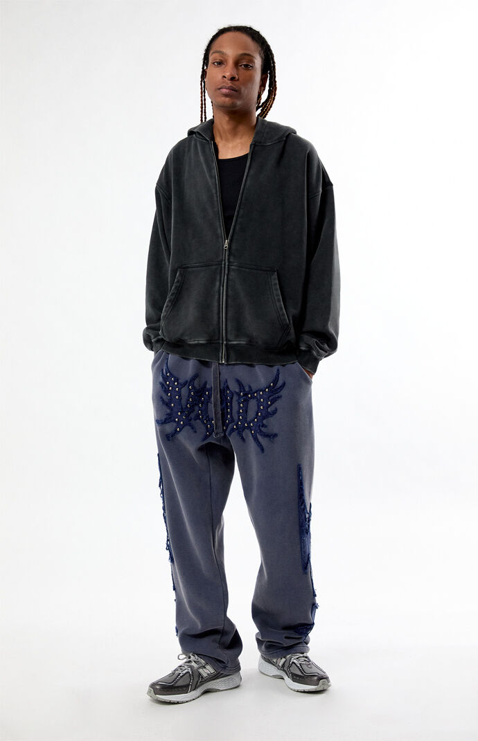 Pacsun Void Washed Applique Baggy Sweatpants