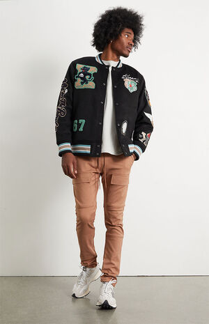 Slim Cargo Comfort Stretch Pants image number 1