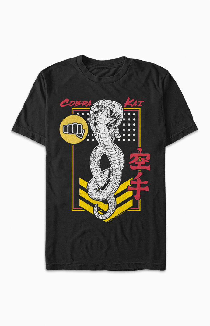 Cobra Kai Kanji Patch T-Shirt