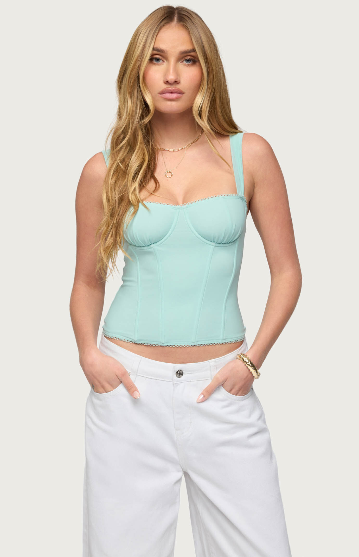 Edikted Marcella Wide Strap Corset