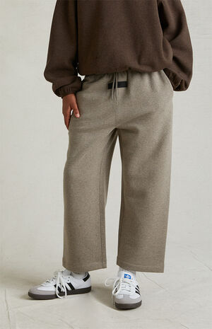 ESSENTIALS Heather Grey Lounge Sweatpants image number 3