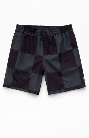 Kids Primary Checkerboard Shorts image number 1