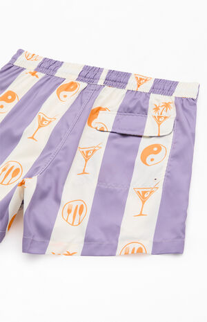 Ying Yang 4" Swim Trunks image number 4