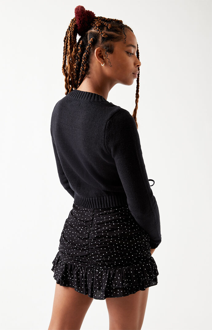 Cinched Pullover Sweater