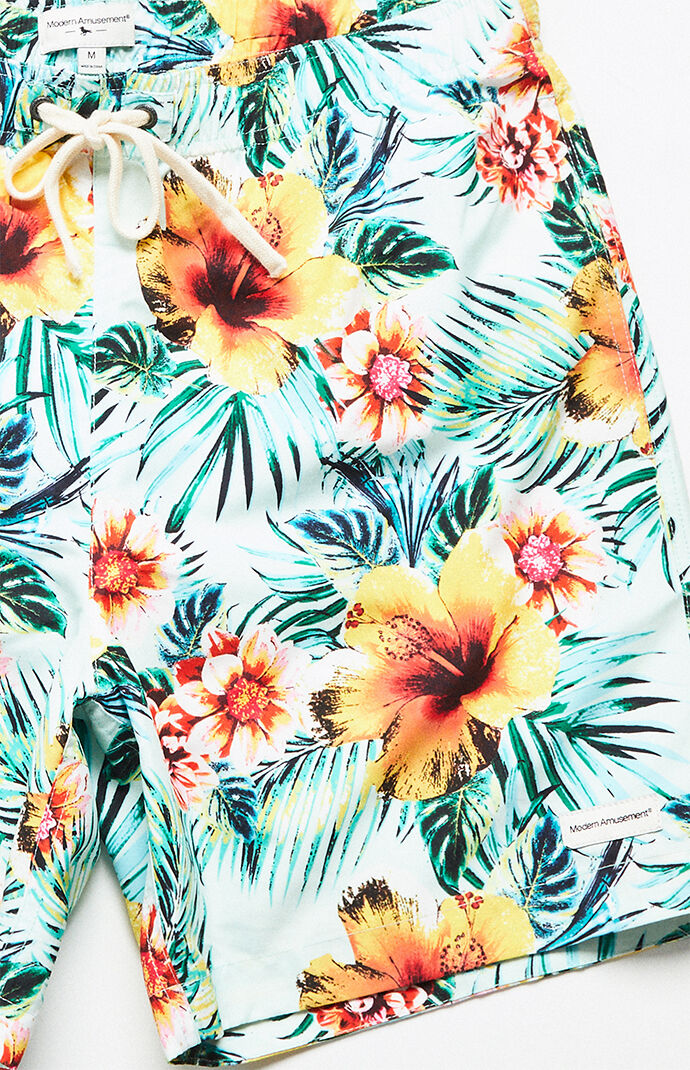 Kona Tropical 17" Swim Trunks