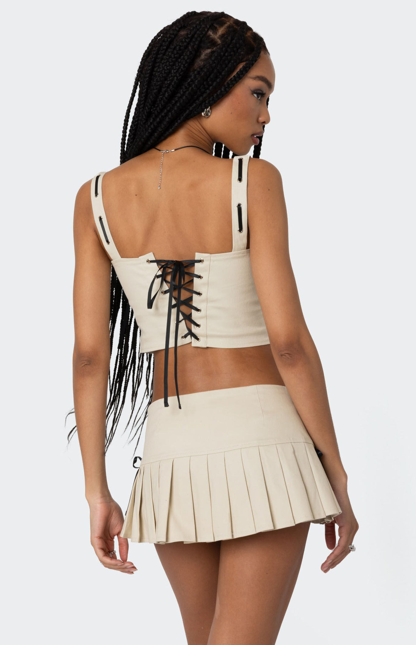 Edikted Margaret Ribbon Bow Corset