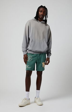 Pacific Sunwear Collegiate Fleece Volley Sweat Shorts image number 2