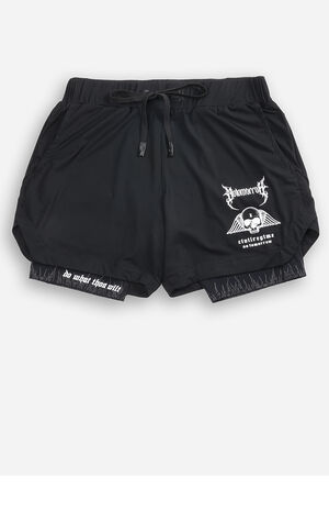 x Civil Active Black Core Compression Shorts image number 5