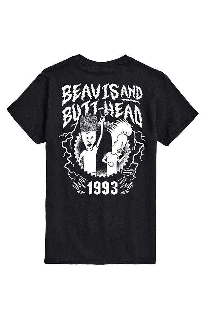 Hybrid Apparel Beavis & Butthead Metal 1993 T-Shirt | Pacsun