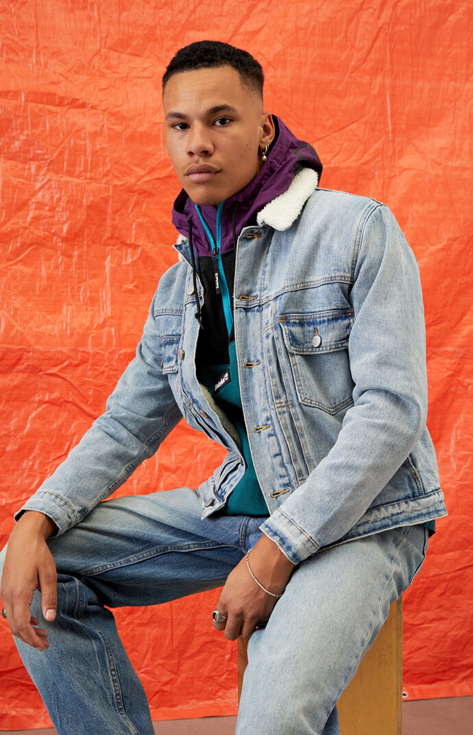 light denim jean jacket