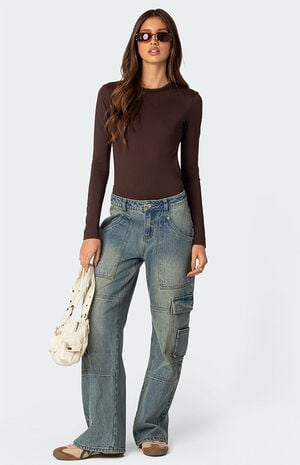 Neta Back Cut Out Bodysuit image number 2