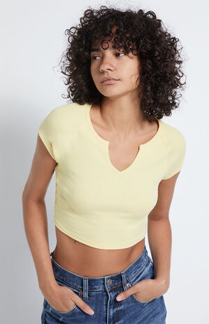 Pumpkin Notched T-Shirt image number 1