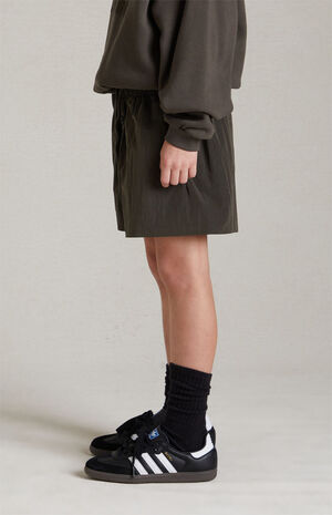 Essentials Ink Crinkle Nylon Running Shorts image number 3