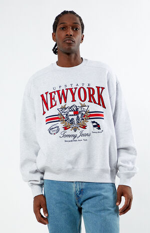 Upstate New York Vintage Crew Neck Sweatshirt image number 1