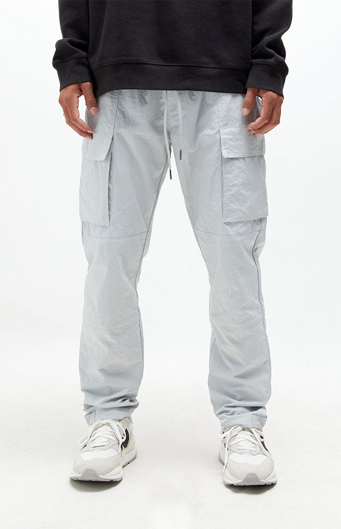 PacSun Blue Iron Relaxed Cargo Nylon 