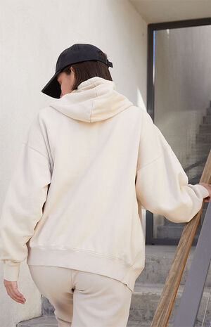 John Galt Beige Christy Full Zip Hoodie | PacSun