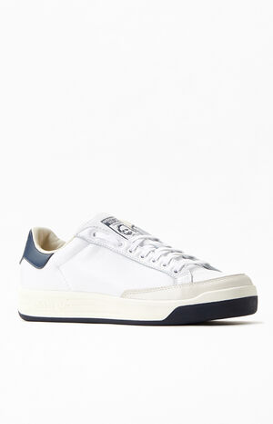 White & Navy Rod Laver Shoes image number 1
