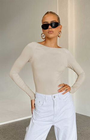 Eco Bone Gatewood Long Sleeve Bodysuit image number 1