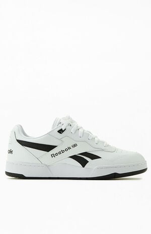 White & Black BB4000 II Basketball Shoes image number 1