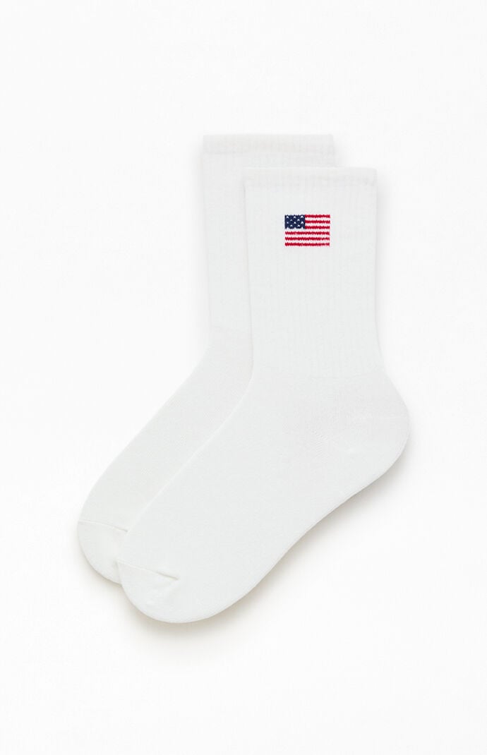 John Galt American Flag Crew Socks