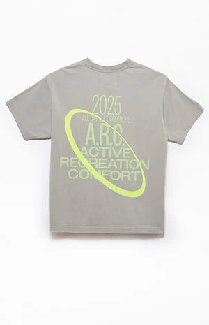 Systems Gray Vintage Wash Heavyweight T-Shirt image number 1