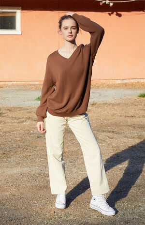Brown Agnes Sweater image number 4