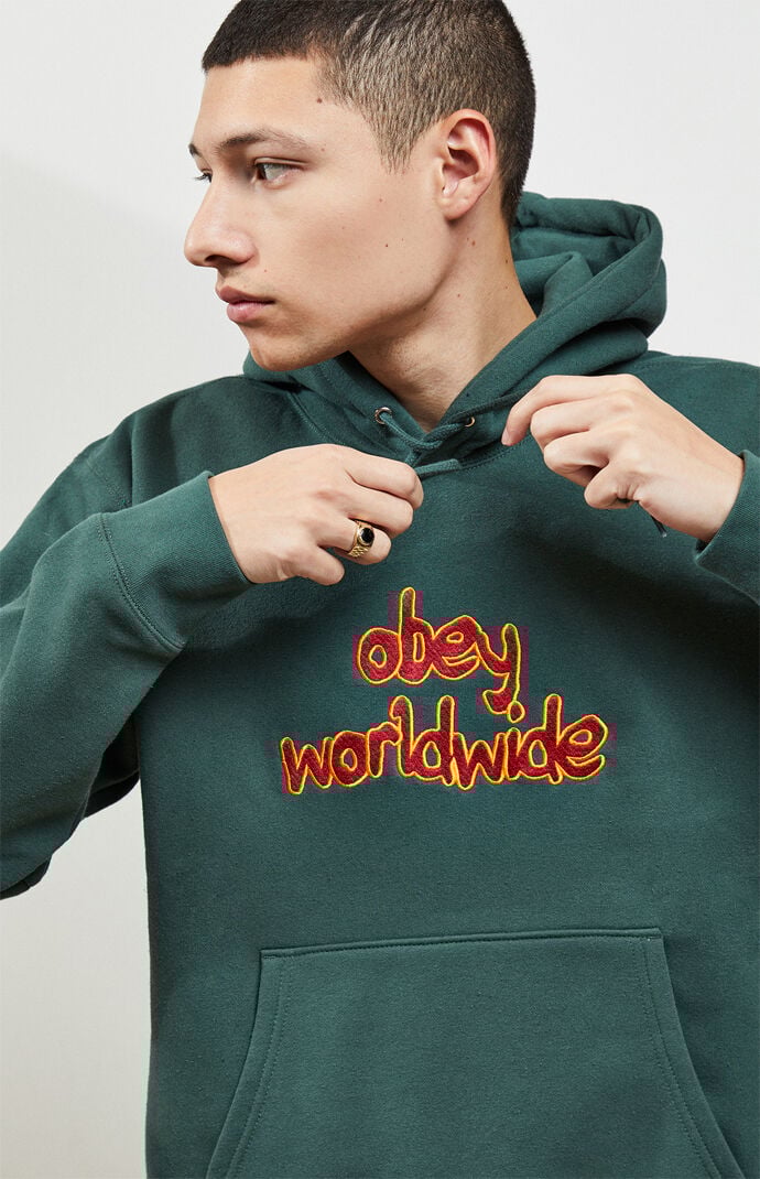 Obey Brigade Pullover Hoodie Pacsun