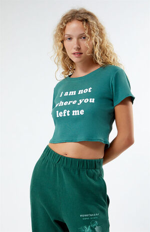Not Where You Left Me Crop Top image number 1