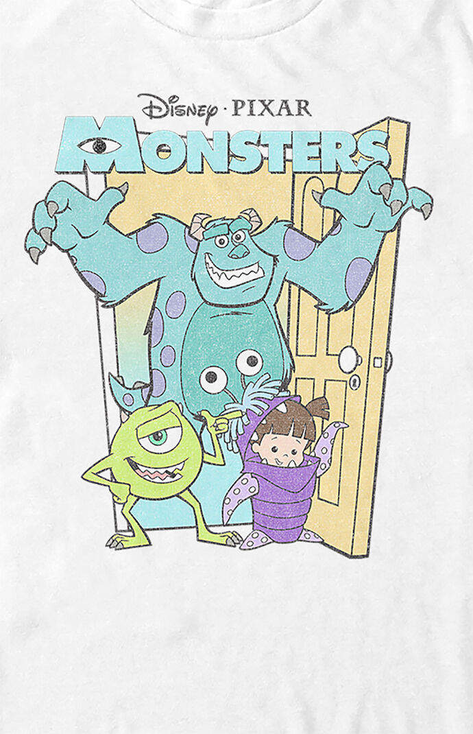 Monsters Inc Group Poster T-Shirt