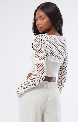 Meadow Bolero Shrug Sweater image number 4