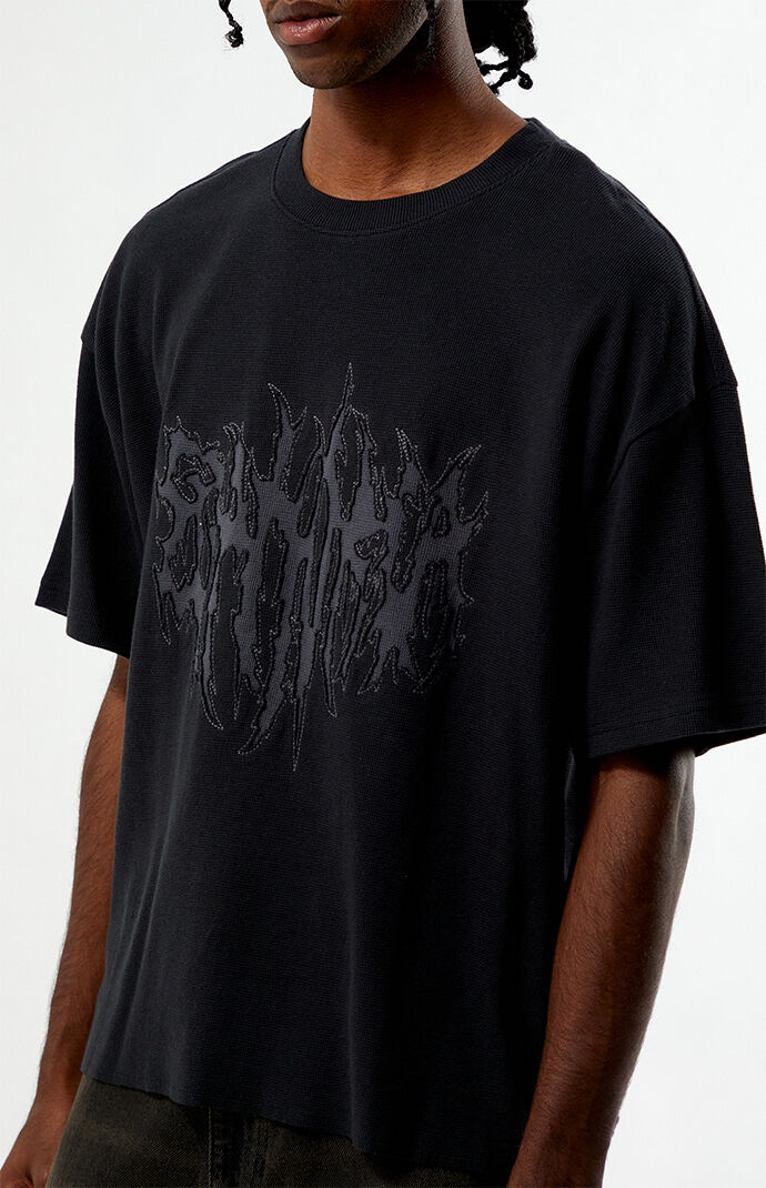 Pacsun Euphoria Waffle Knit T-Shirt