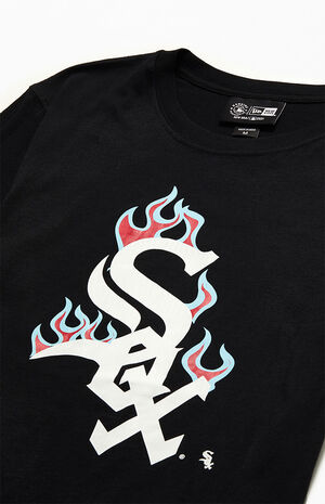 Flames White Sox T-Shirt