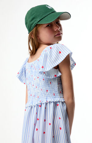 Striped Heart&nbsp;Short Sleeve Dress image number 5