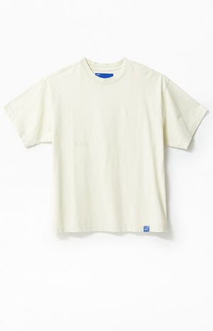 Off White Vintage Wash Heavyweight Oversized T-Shirt image number 1