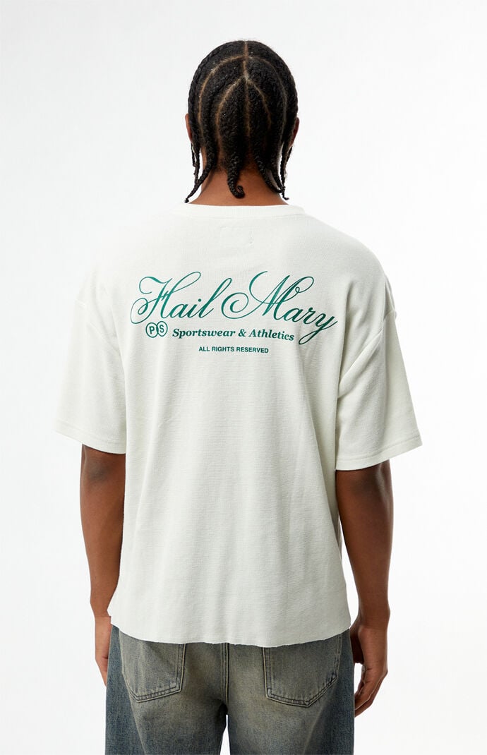 Pacsun Hail Mary Waffle Knit T-Shirt
