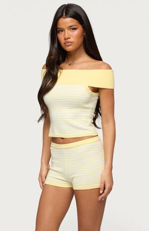 Camil Striped Knit Top image number 2