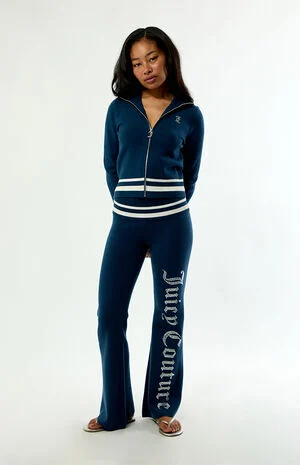 Fold-Over Flare Leggings image number 1