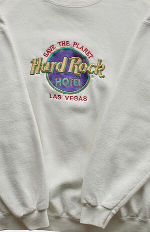 90s Hard Rock Hotel Las Vegas Crew Neck Sweatshirt image number 2