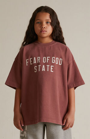 Kids Crimson Heavy T-Shirt image number 2