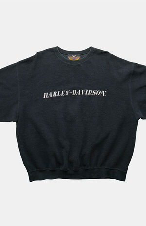 '90s Harley Davidson Neck Sweatshirt image number 3