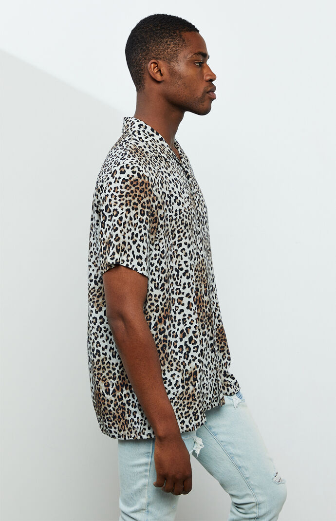 Leopard Camp Shirt