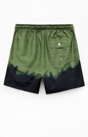 Green Stampede 4.5" Volley Swim Trunks image number 2